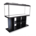 240 litre aquarium cabinet with lid diversa black