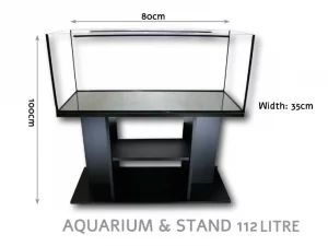 DIVERSA Set Aquarium with Stand - 112L