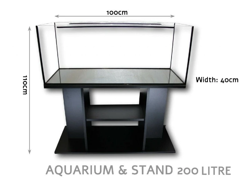 DIVERSA Set Aquarium with Stand - 200L