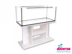 Fish Tank with White Stand