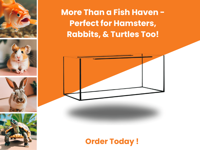 More Than a Fish Haven - Perfect for Hamsters, Rabbits, & Turtles Too!
