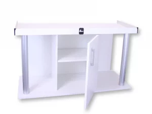 diversa fish tank cabinet white
