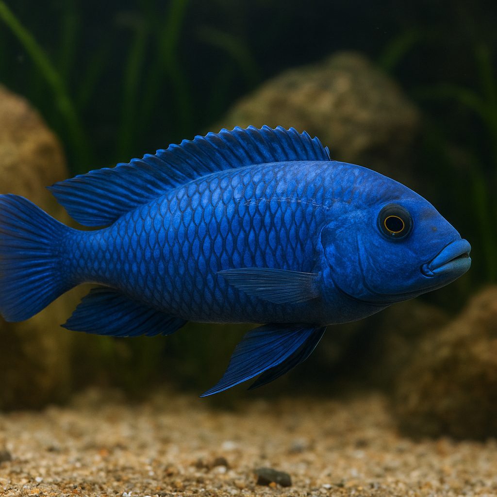 Blue Mbuna Cichlid – Labeotropheus fuelleborni