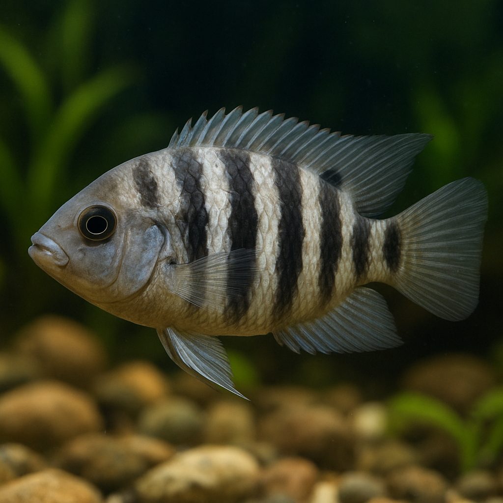 Convict Cichlid – Amatitlania nigrofasciata