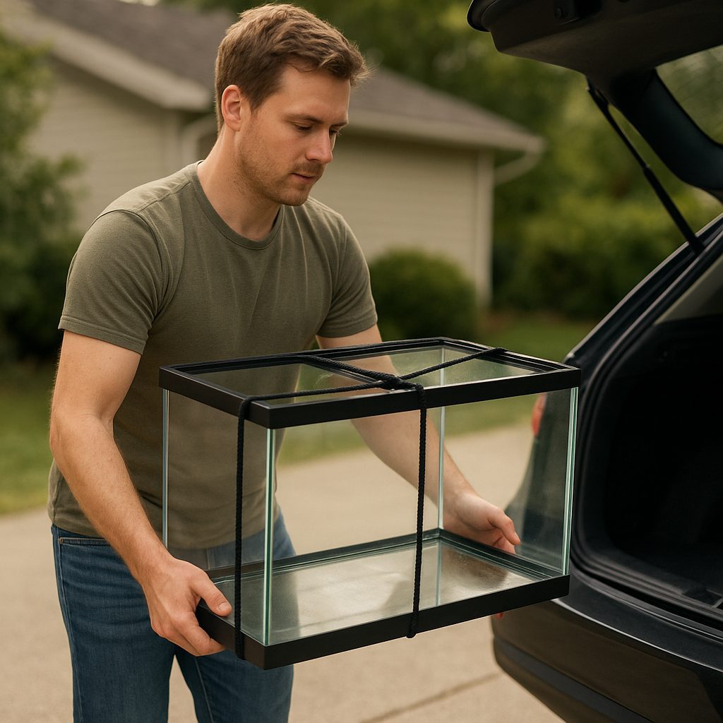 How to Safely Transport Your New Fish Tank
