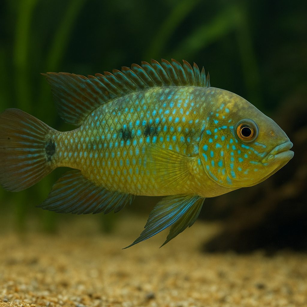 Green Terror – Andinoacara rivulatus