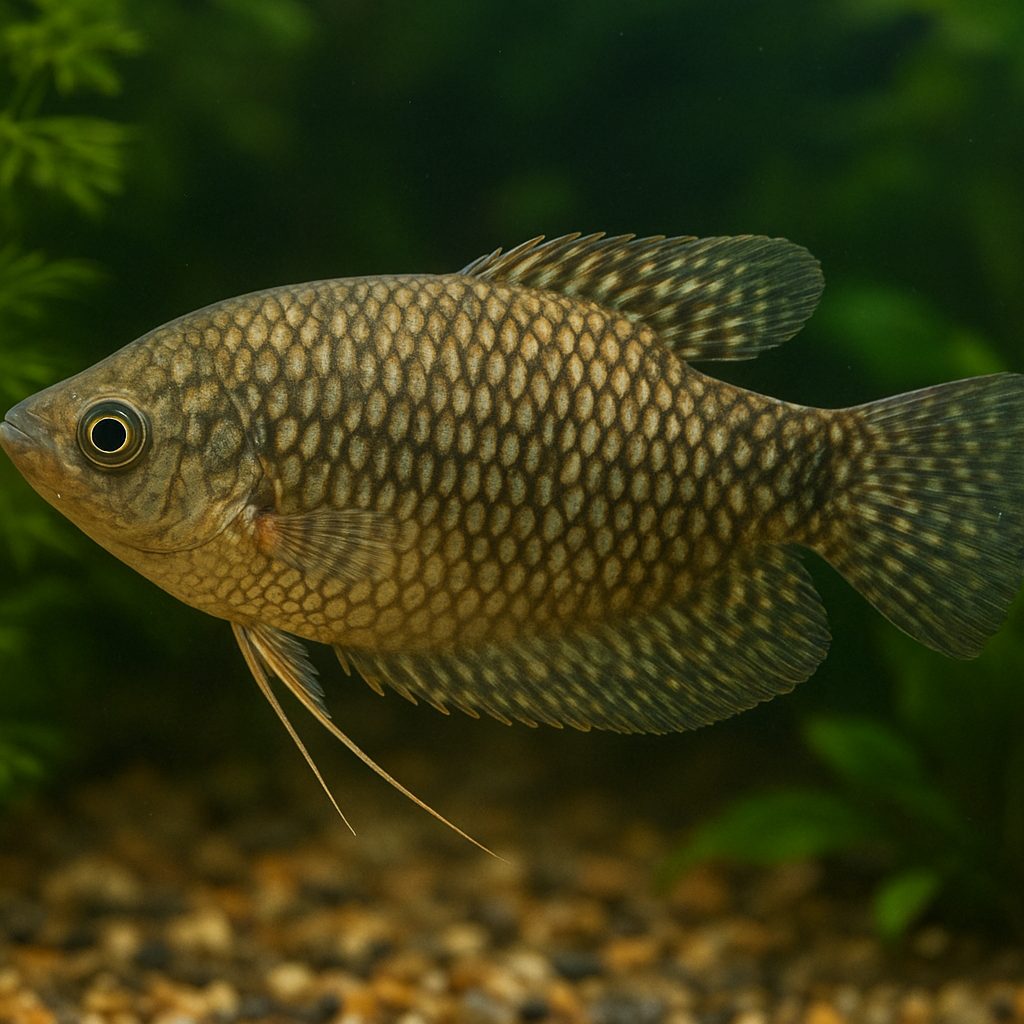 Snakeskin Gourami – Trichopodus pectoralis