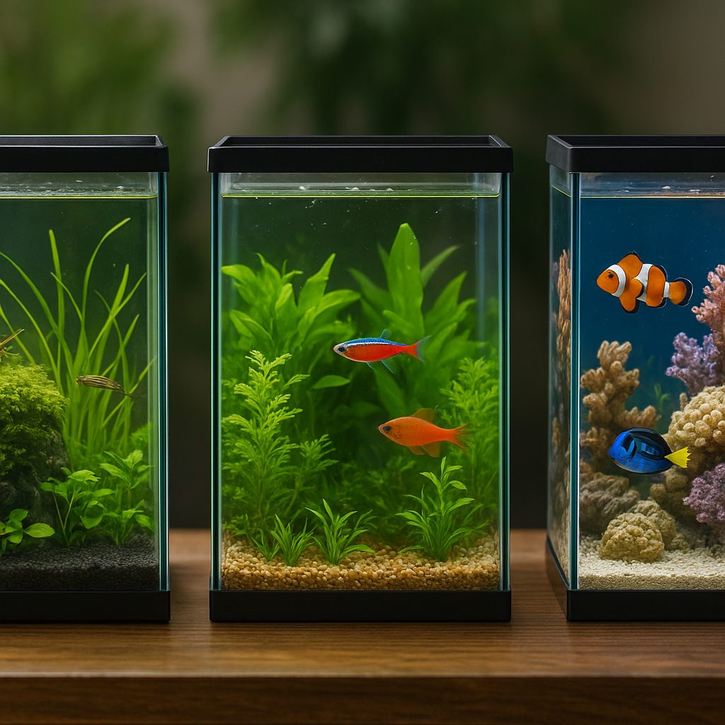 Coldwater vs Tropical vs Saltwater Tanks — What’s Best for You?