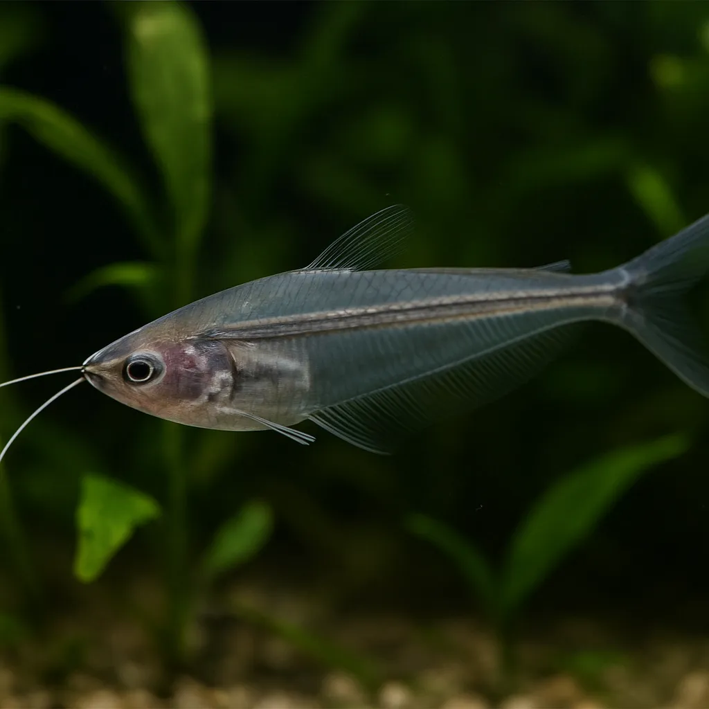 Glass Catfish – Kryptopterus vitreolus