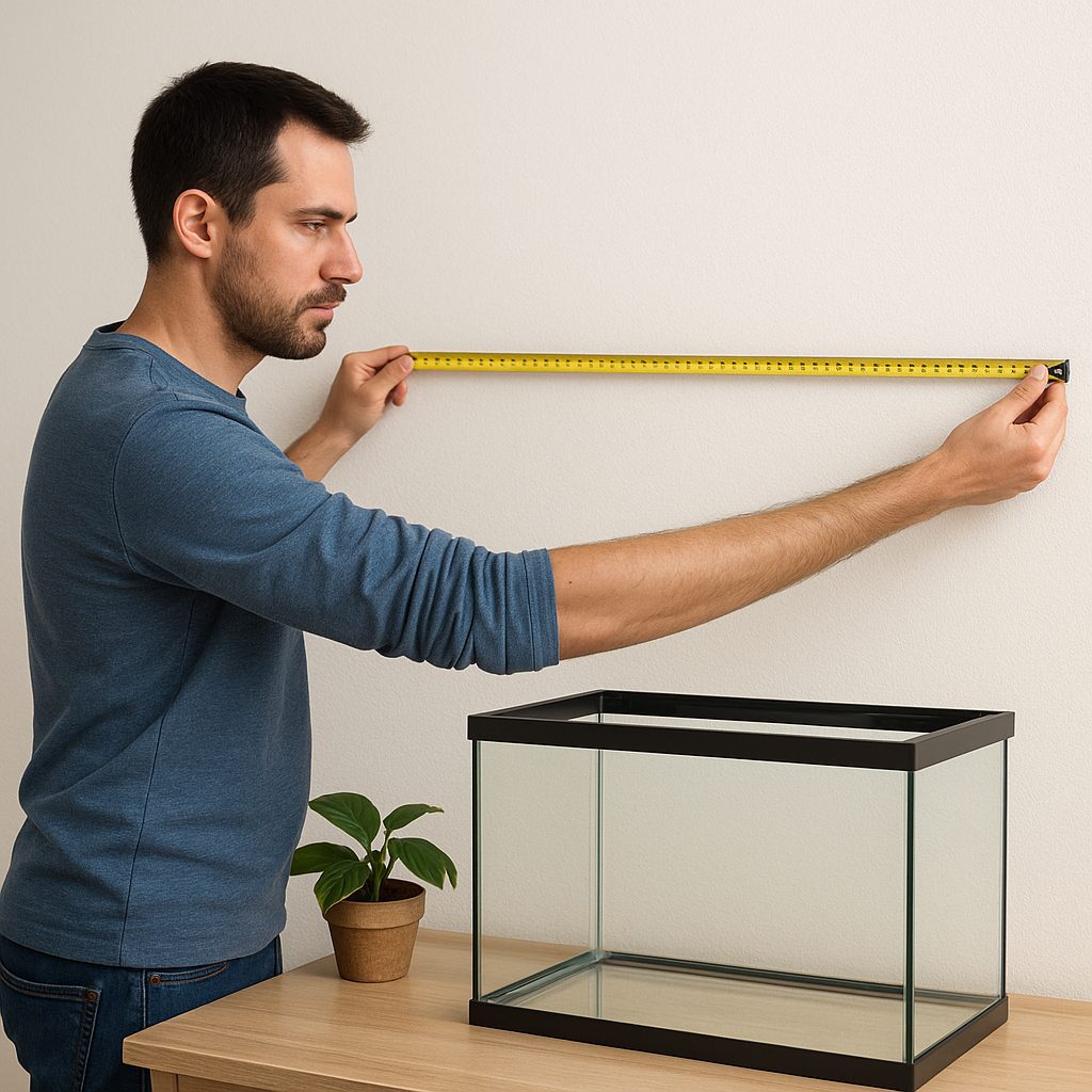 How to Measure Your Space Before Buying a Fish Tank