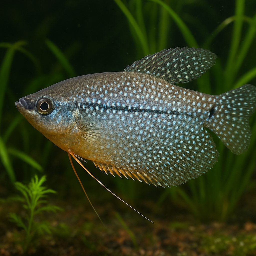 Pearl Gourami – Trichopodus leerii