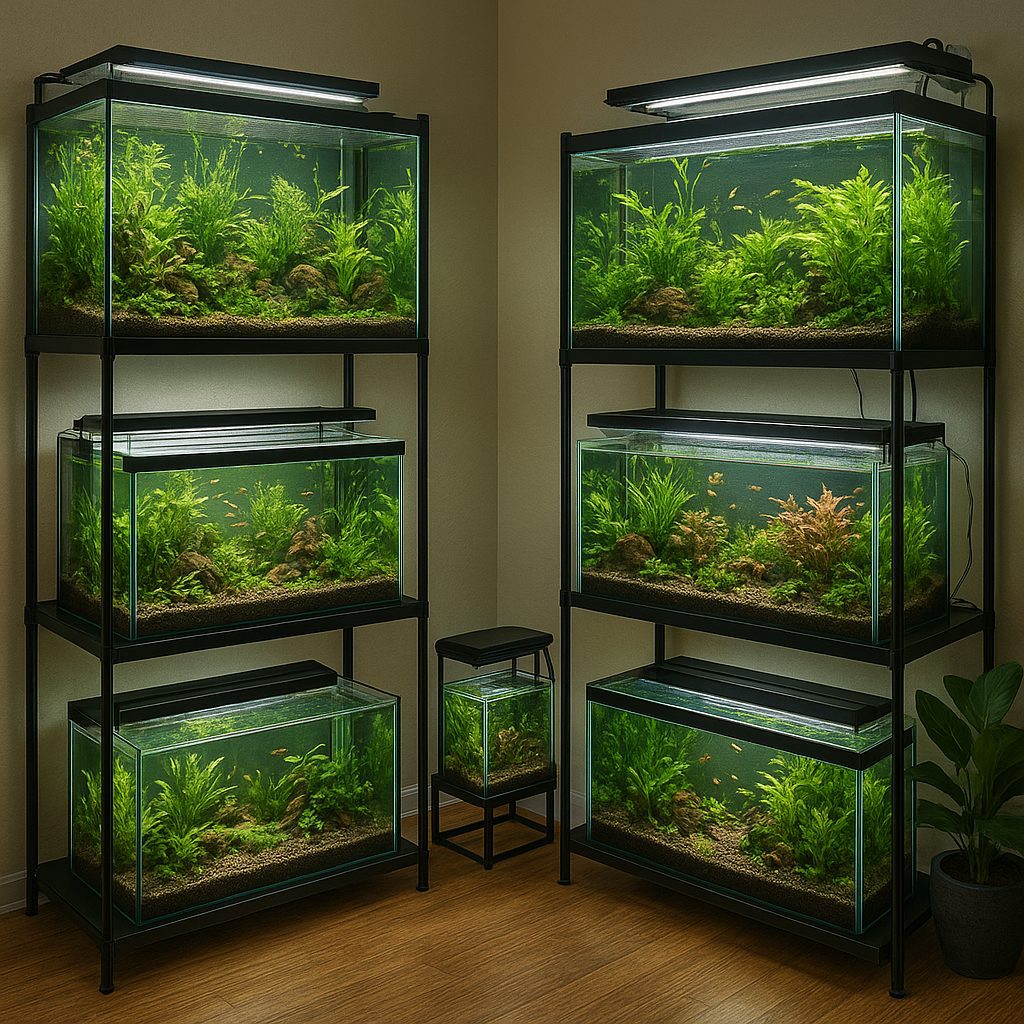How to Set Up Multiple Aquariums in One Home
