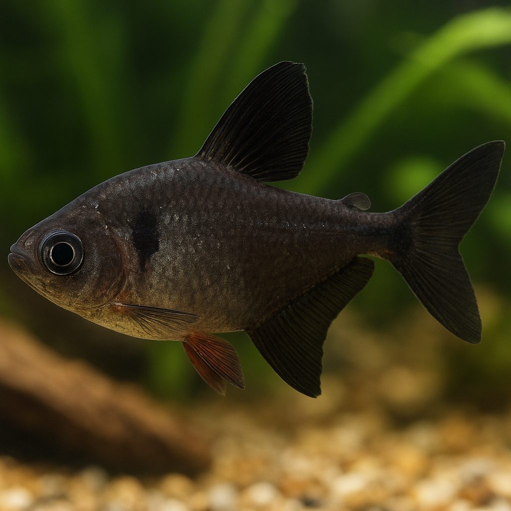 Black Phantom Tetra – Hyphessobrycon megalopterus