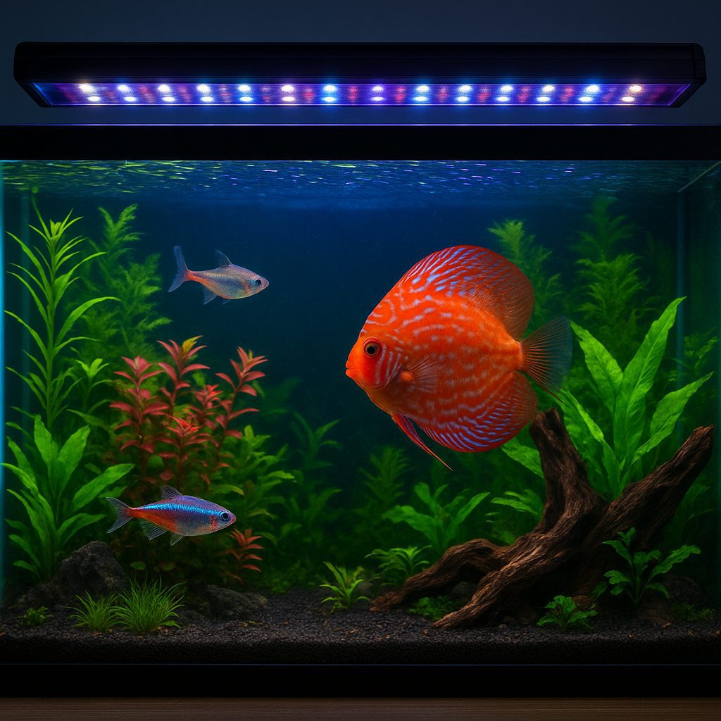 Using LED Lighting to Enhance Aquarium Colors