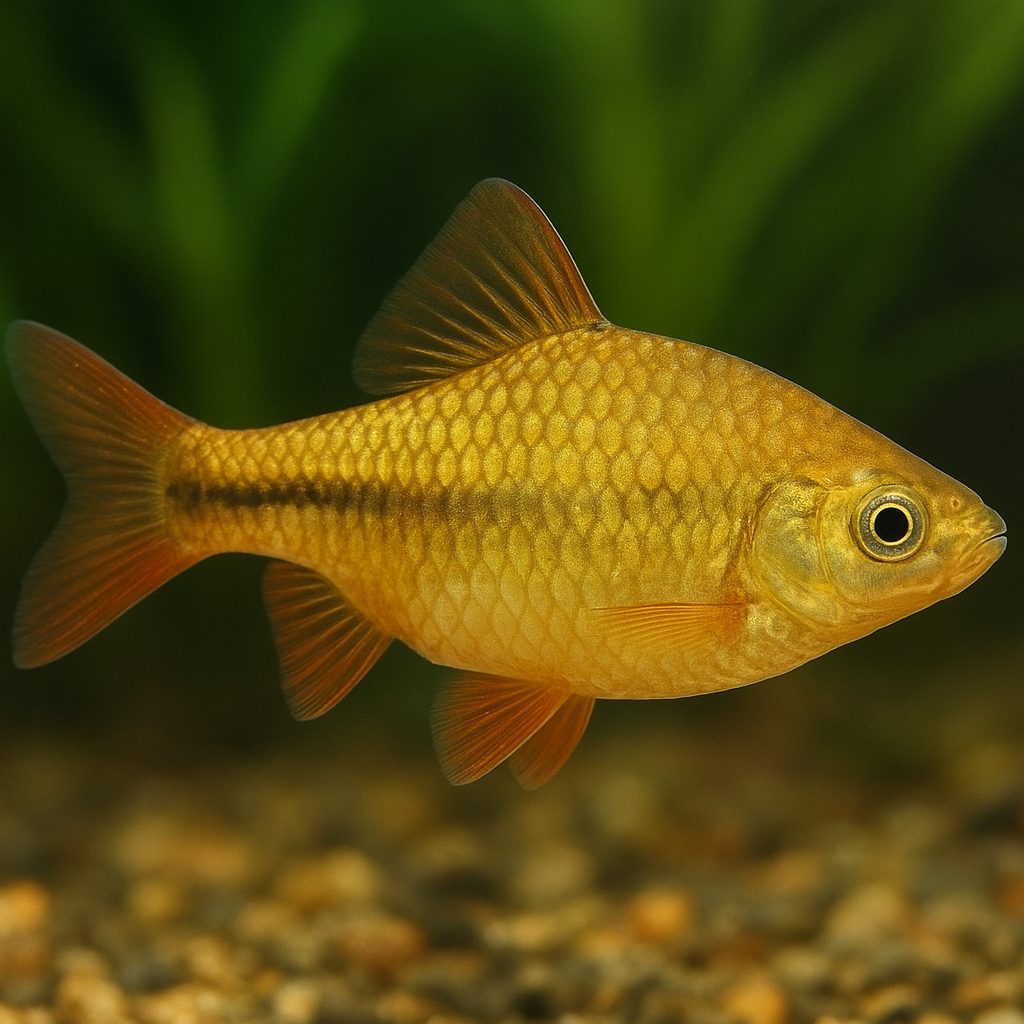 Gold Barb – Barbus semifasciolatus