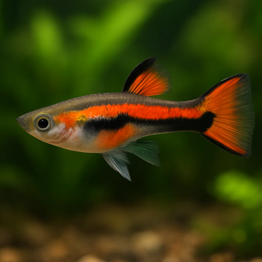 Fire Endler Guppy – Poecilia wingei