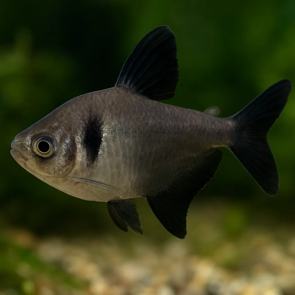 Black Phantom Tetra – Hyphessobrycon megalopterus