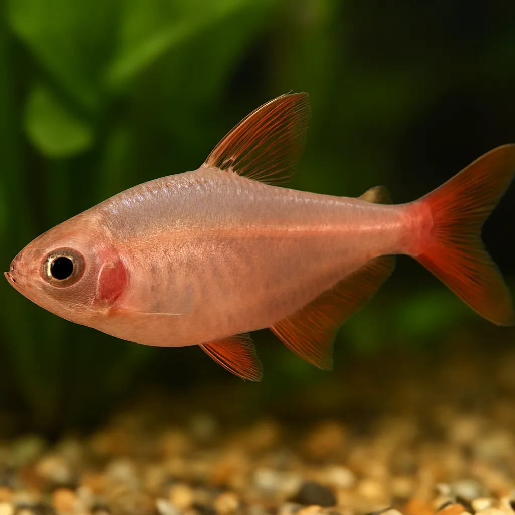 Rosy Tetra – Hyphessobrycon rosaceus