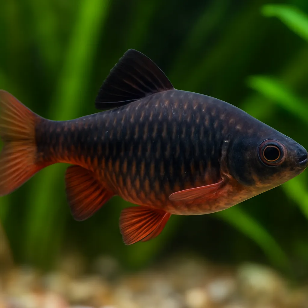 Black Ruby Barb – Pethia nigrofasciata