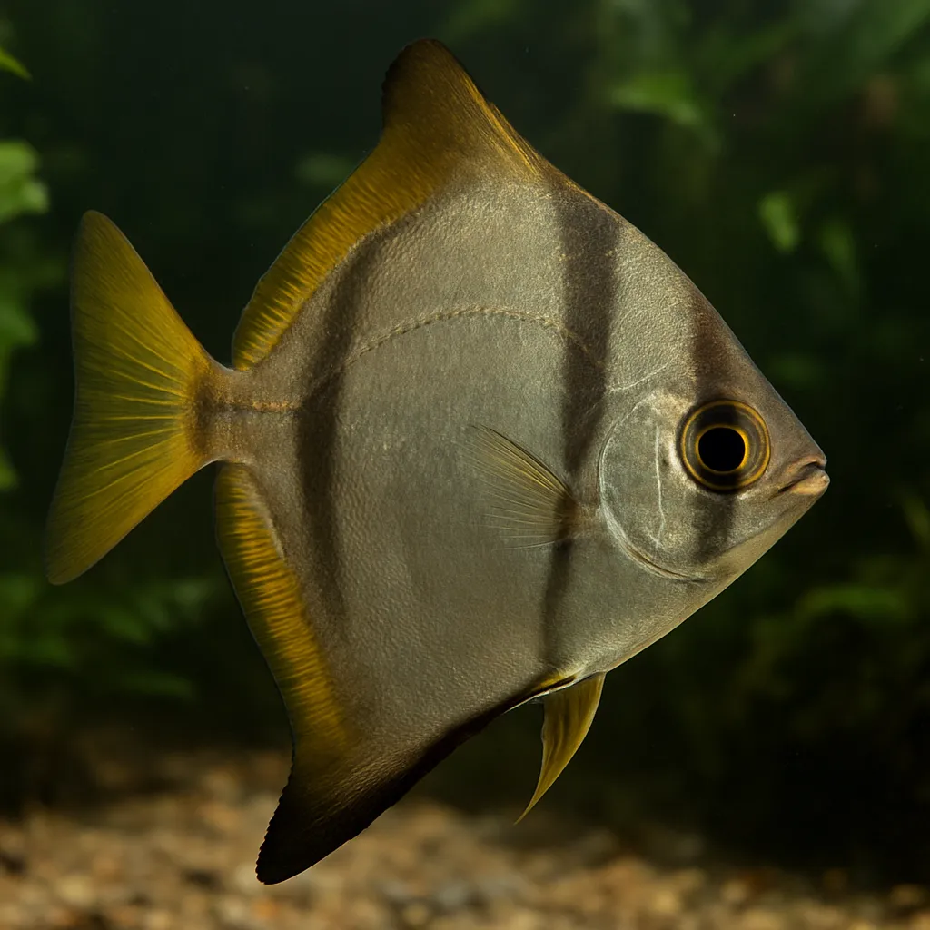 African Moony – Monodactylus sebae