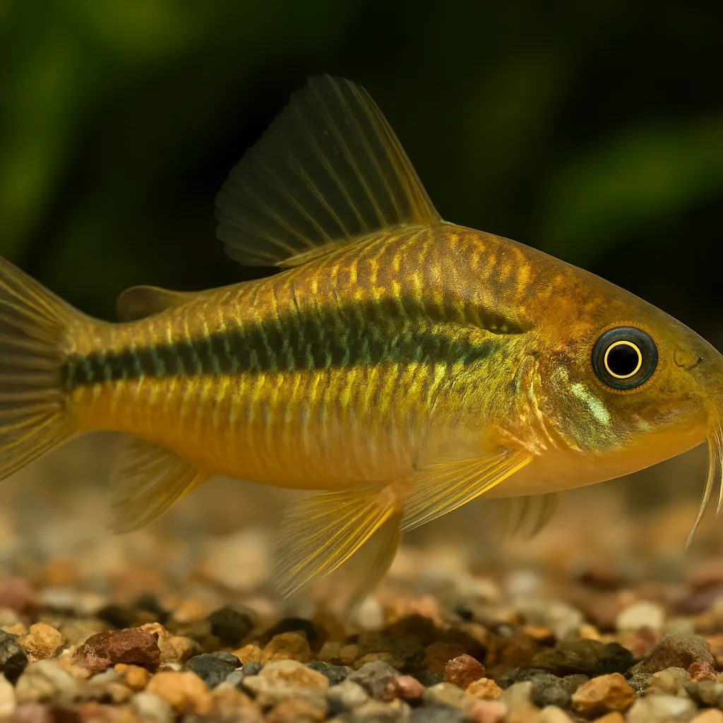 Gold Laser Cory – Corydoras melanotaenia