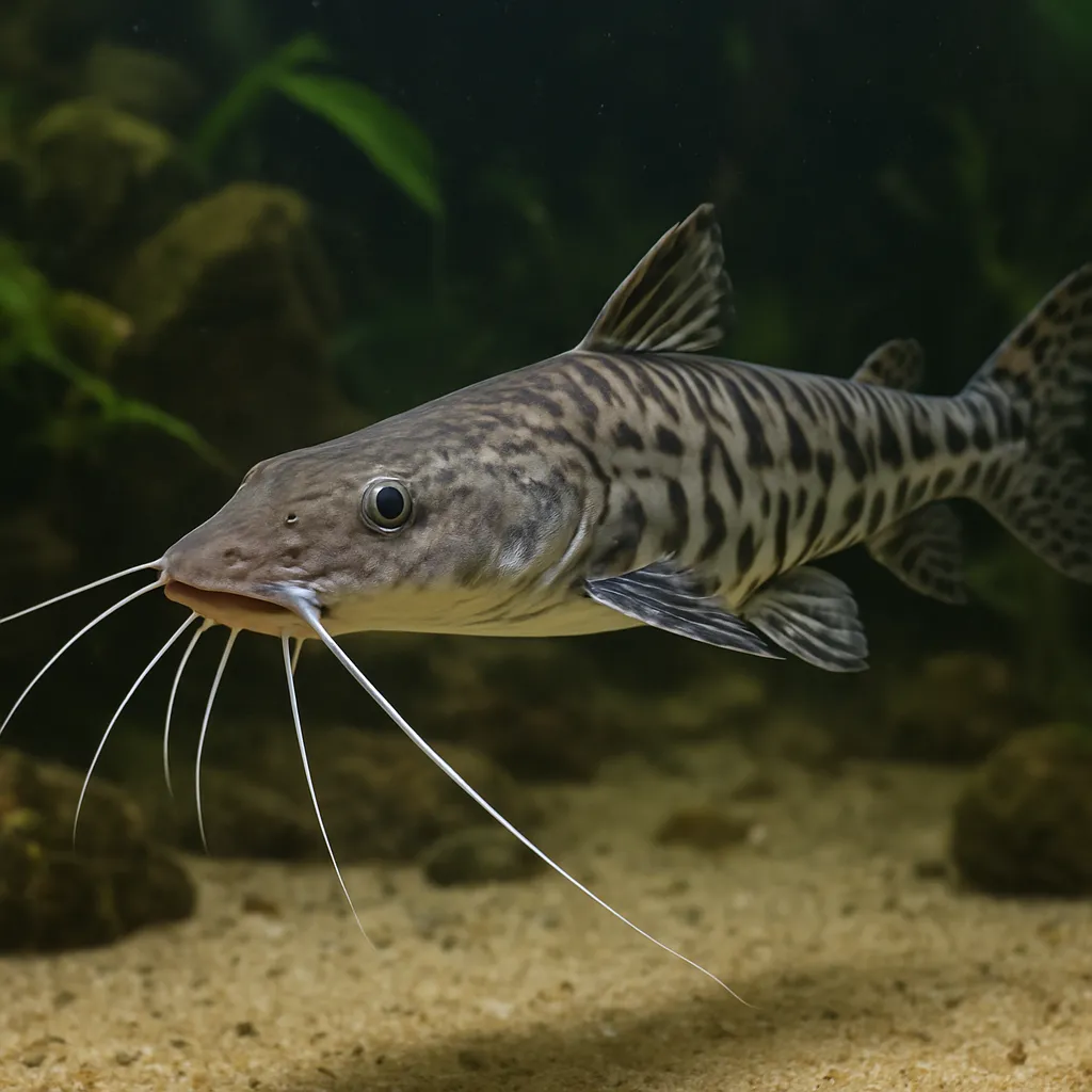 Long-whiskered Catfish – Pseudoplatystoma fasciatum