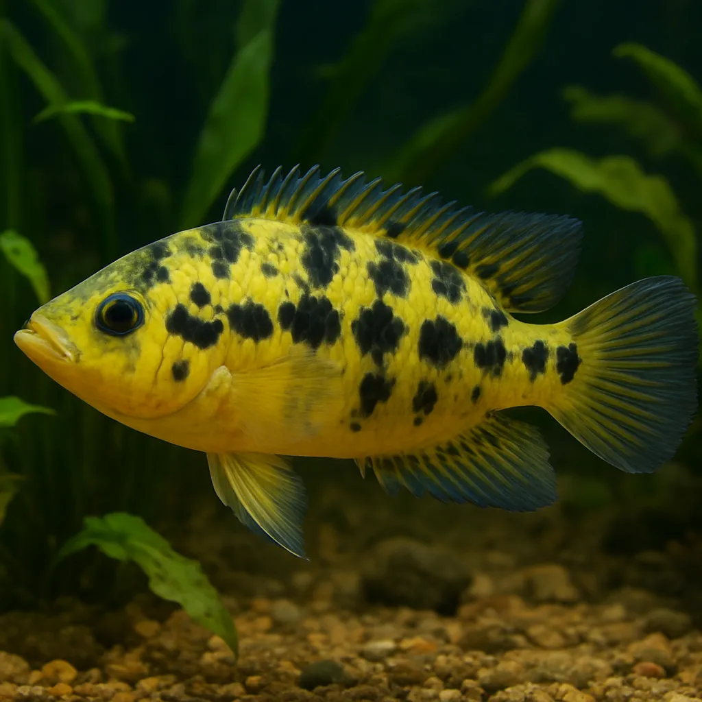 False Yellowjacket Cichlid – Parachromis motaguensis