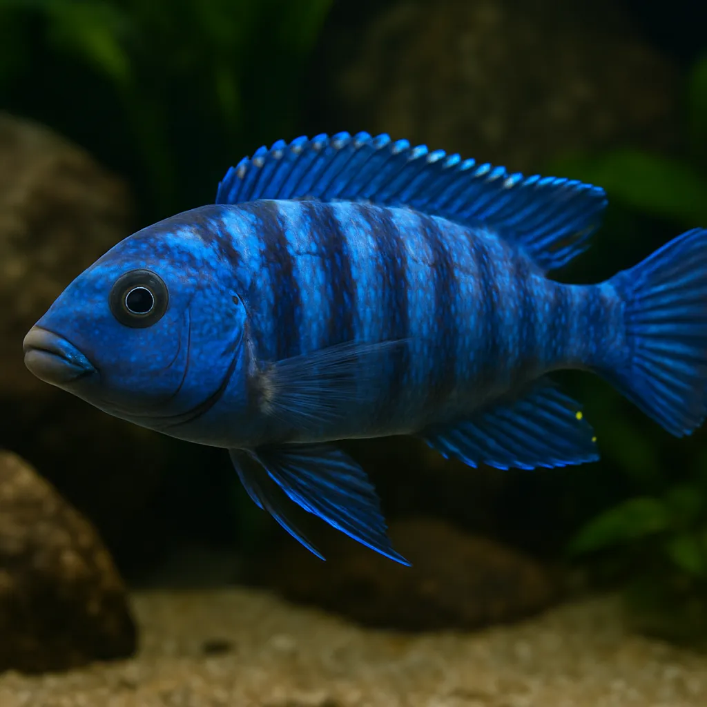 Azureus Cichlid – Pseudotropheus azureus