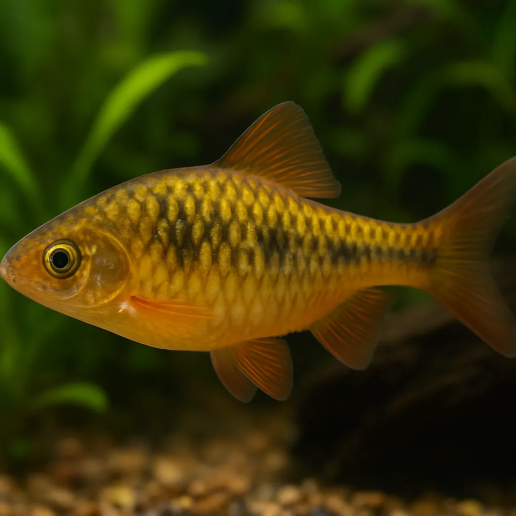 Golden Barb – Barbus semifasciolatus