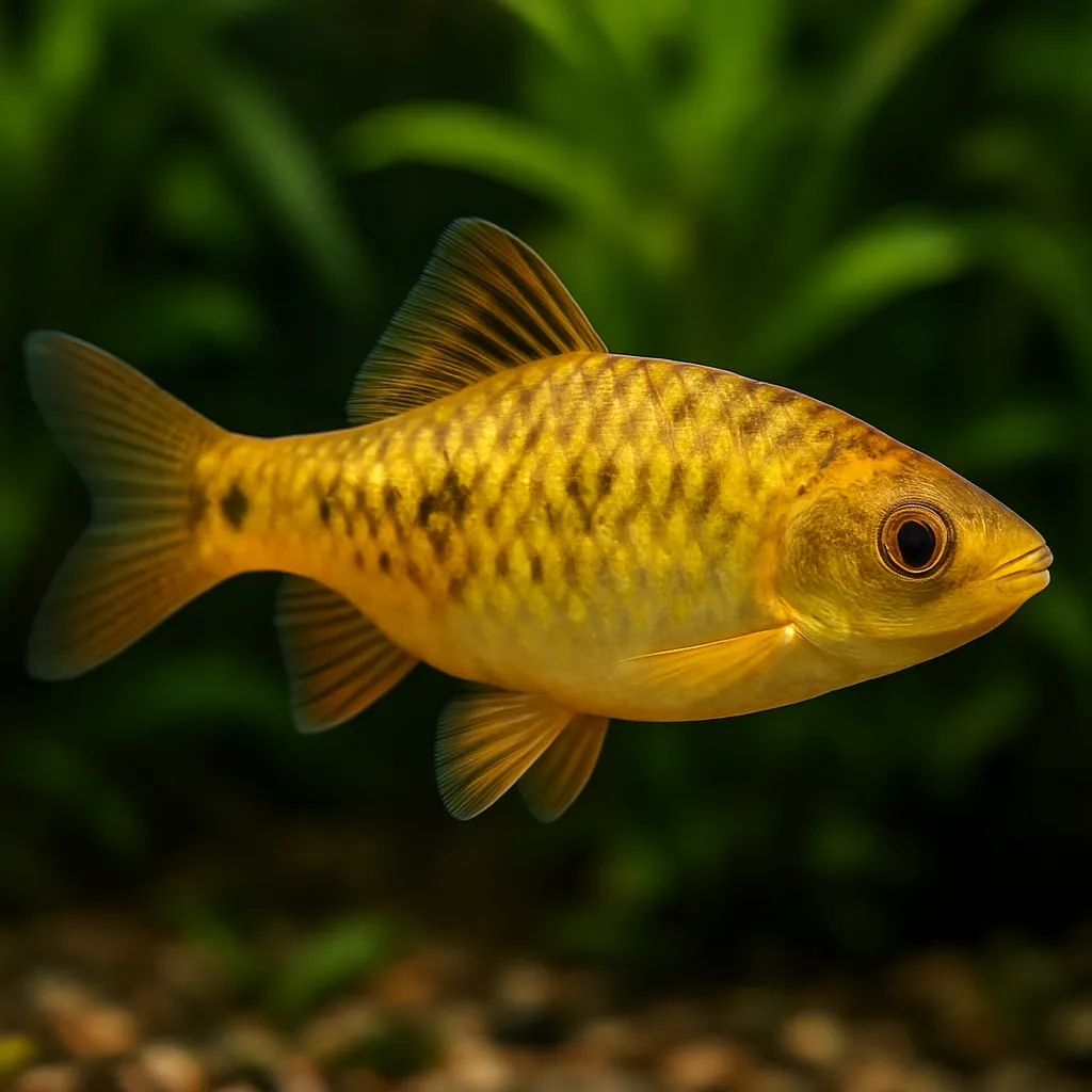 Barb – Gold Barb – Barbus semifasciolatus