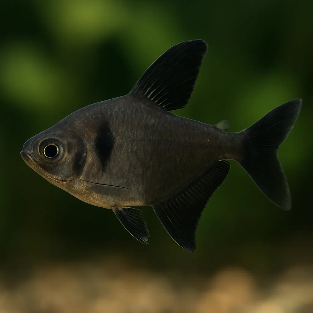 Black Phantom Tetra – Hyphessobrycon megalopterus