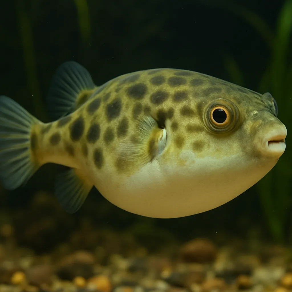 Pig-face Puffer – Tetraodon suvatti