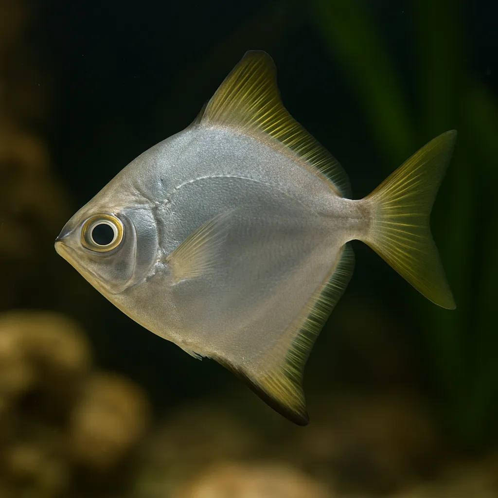 Silver Moony – Monodactylus argenteus