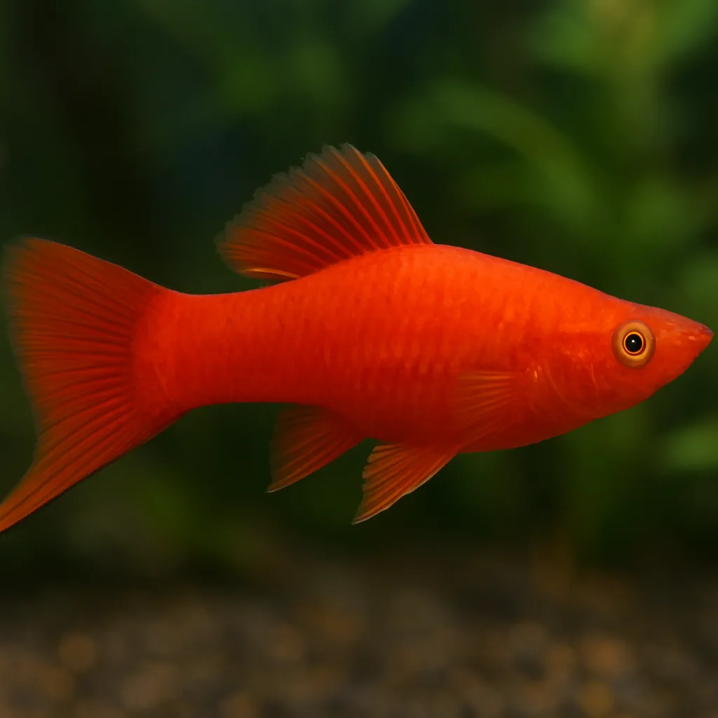 Real Red Swordtail – Xiphophorus hellerii
