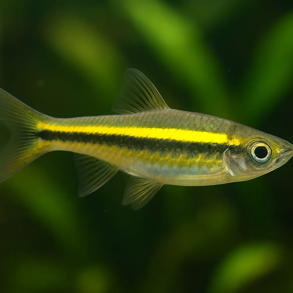 Yellow Neon Rasbora – Microdevario kubotai